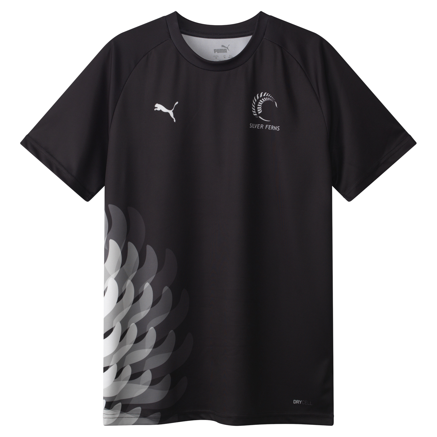 silver fern netball merch t-shirt