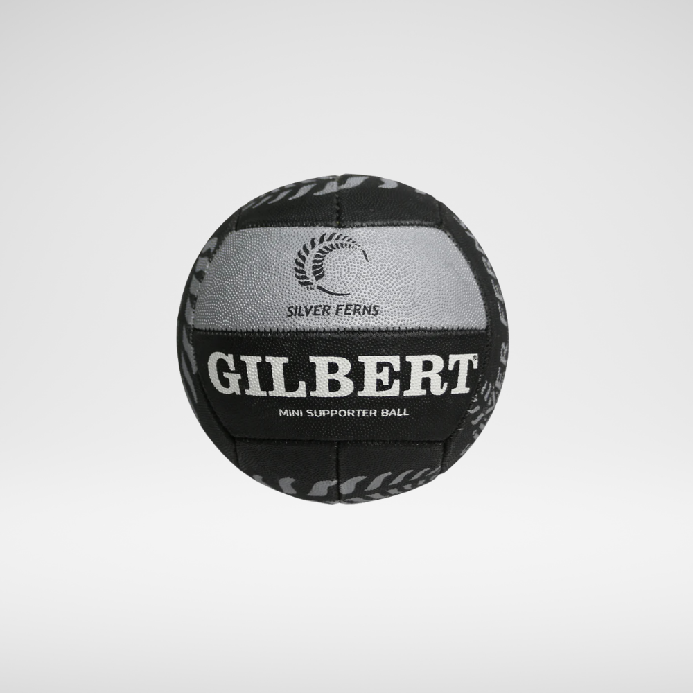 Gilbert - Silver Ferns Supporter Ball Mini