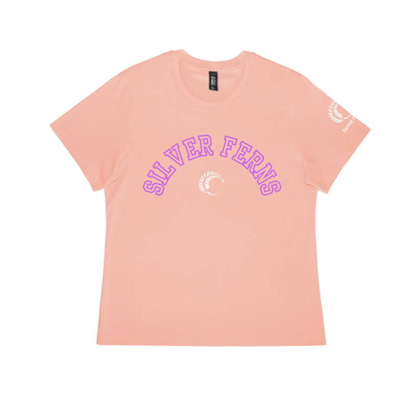 Silver Ferns Youth Curve Tee