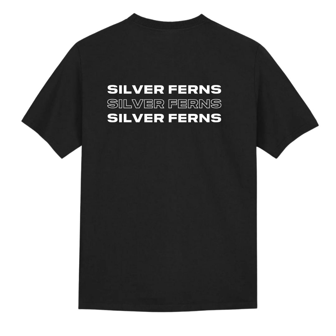 Silver Ferns Repeat 2 Tee