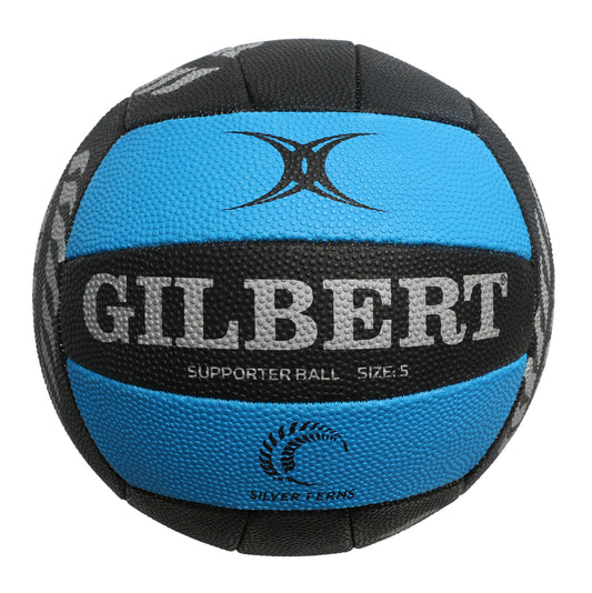 Gilbert - Silver Ferns Supporter Ball Sz5