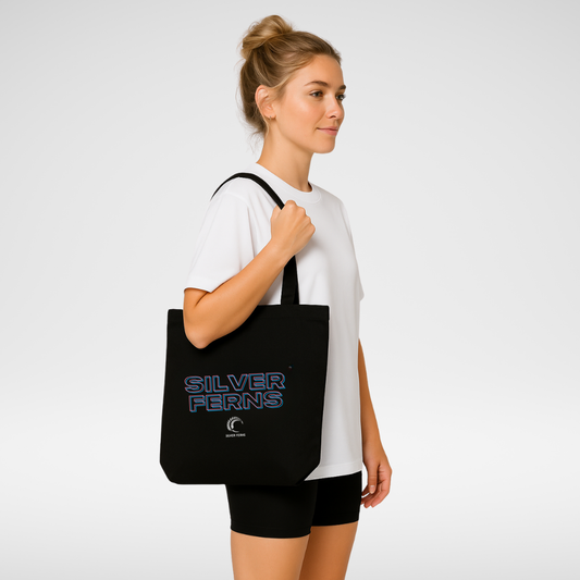 Silver Ferns Laser Tote Bag